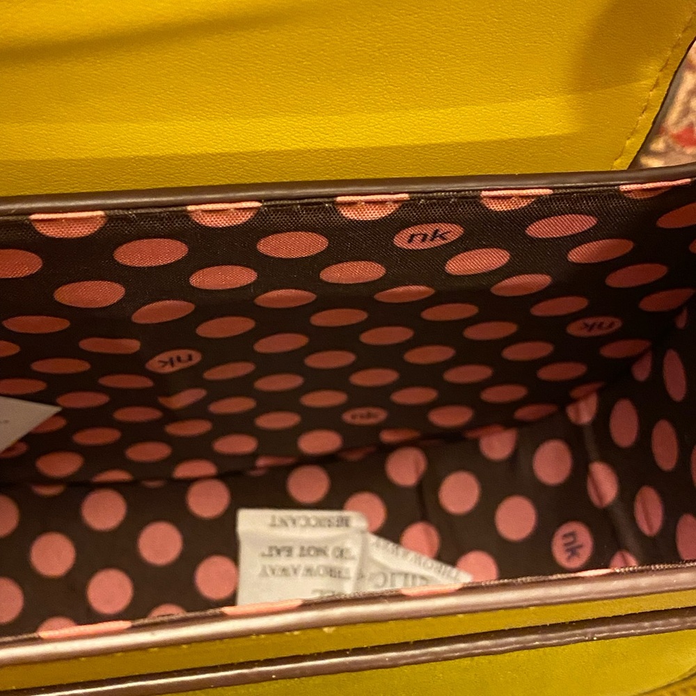 Nicole Lee Yellow Crossbody Saddle Bag - Picture 7 of 8
